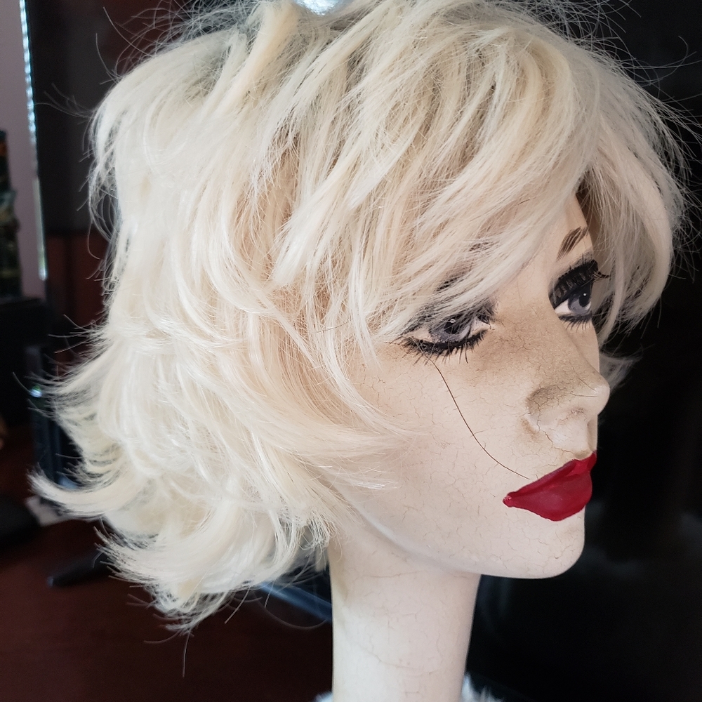 SOLD ---Blond wig